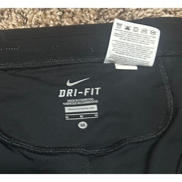 Nike Women's Black Thermal Running Pants Dri Fit Medium - Picture 2 of 5